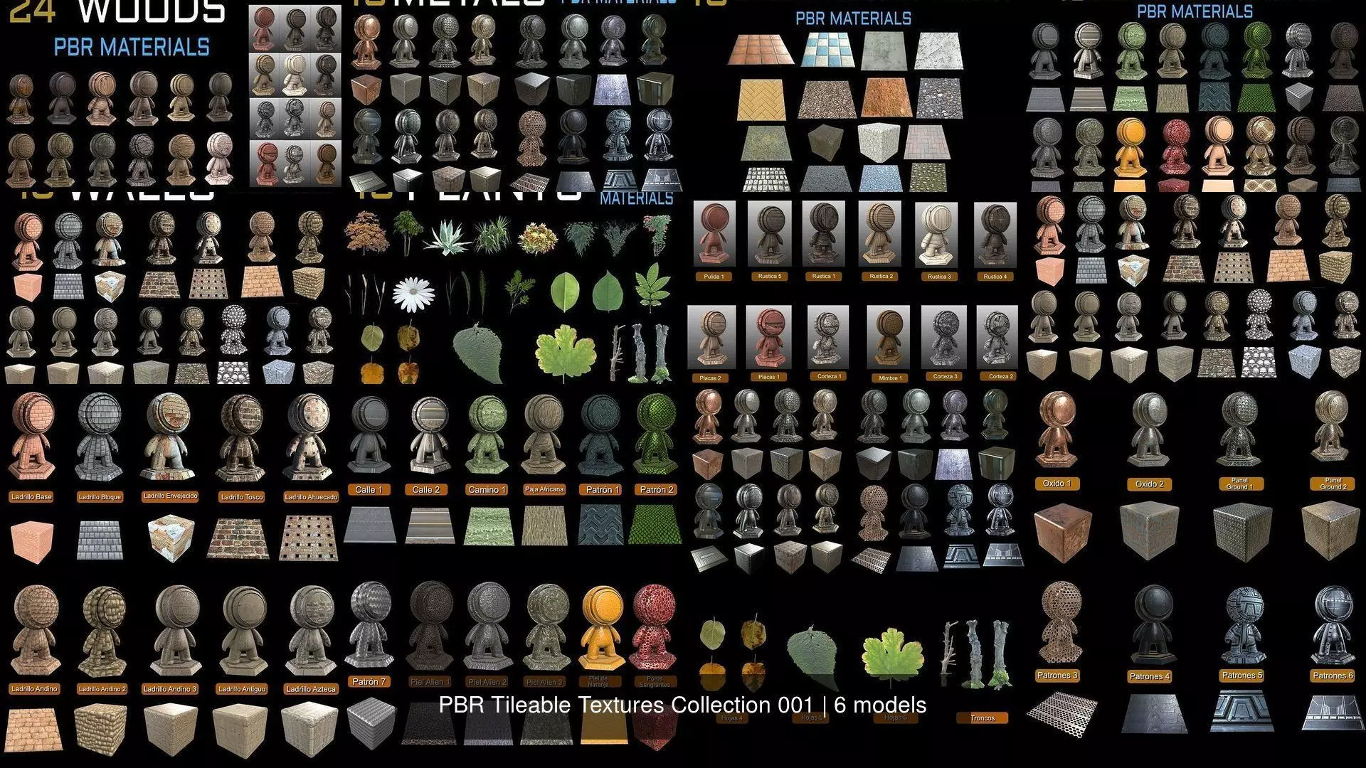 PBR Tileable Textures Collection 001 Texture_1