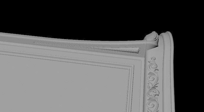 wardrobe for bedroom 3D model_5