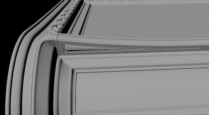 wardrobe for bedroom 3D model_6