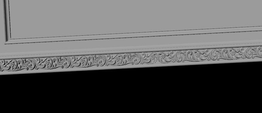 wardrobe for bedroom 3D model_2