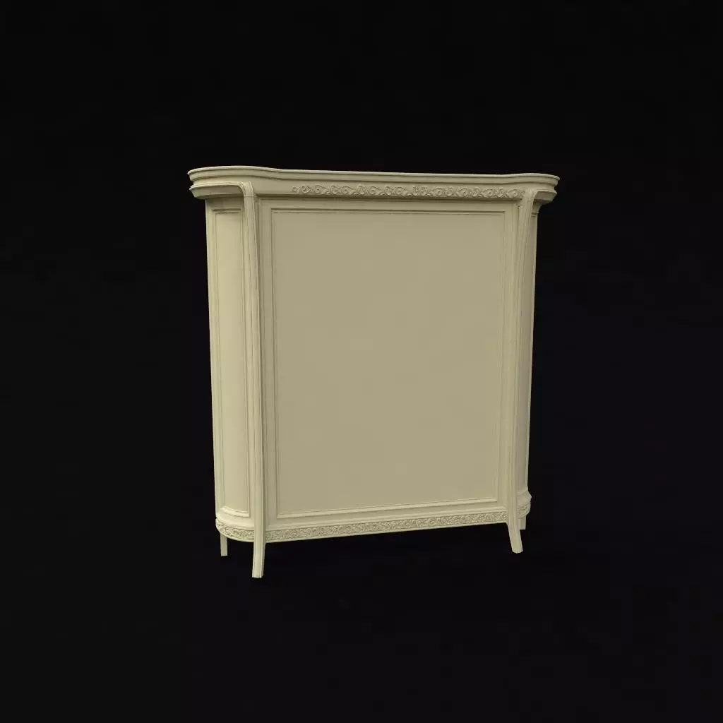 wardrobe for bedroom 3D model_0