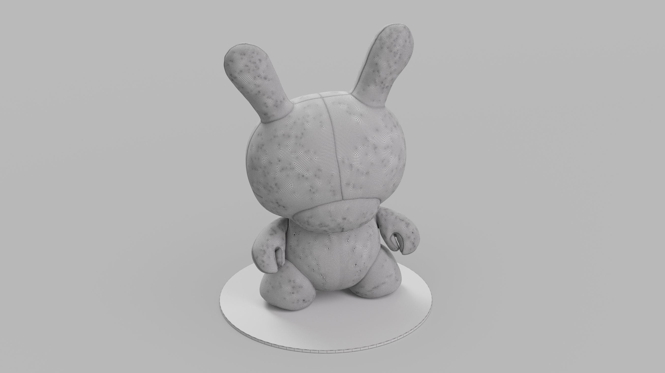 Kidrobot 20 inch Plush Rhinestone Edition Dunny 3D model_19