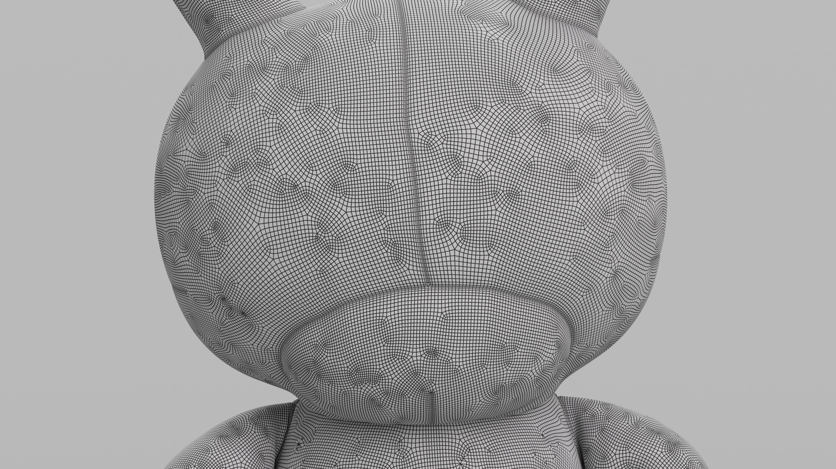 Kidrobot 20 inch Plush Rhinestone Edition Dunny 3D model_15