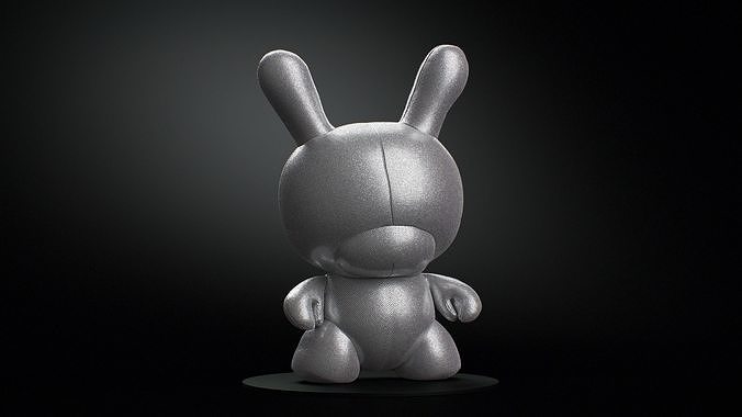 Kidrobot 20 inch Plush Rhinestone Edition Dunny 3D model