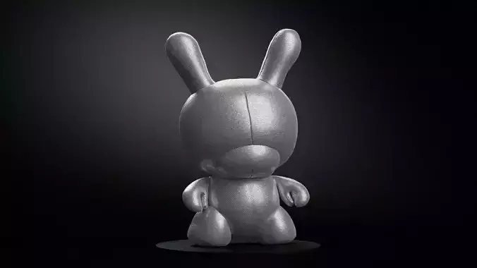 Kidrobot 20 inch Plush Rhinestone Edition Dunny 3D model