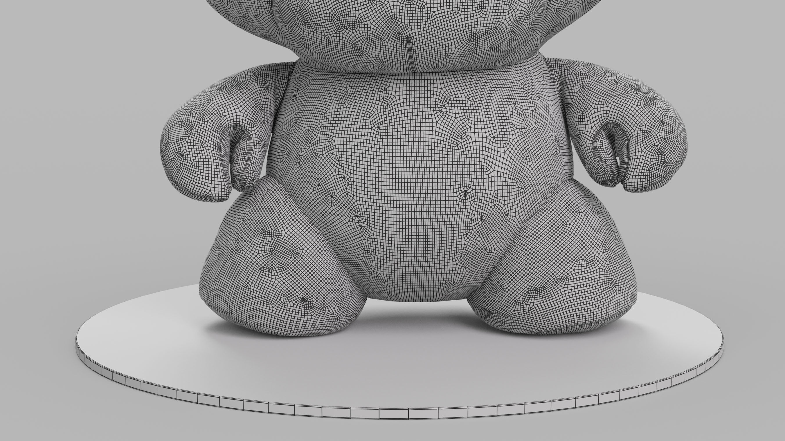 Kidrobot 20 inch Plush Rhinestone Edition Dunny 3D model_13