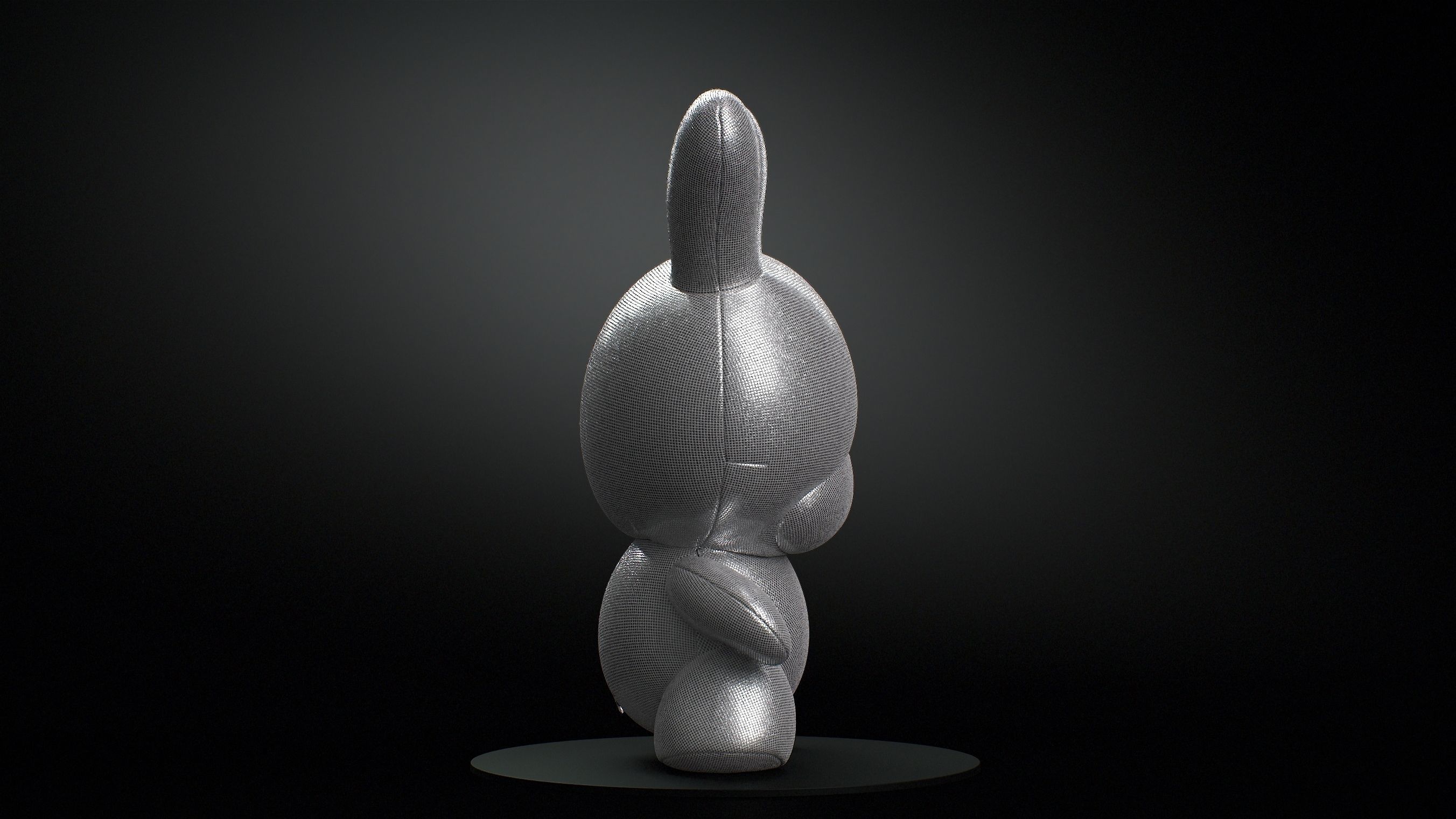 Kidrobot 20 inch Plush Rhinestone Edition Dunny 3D model_16