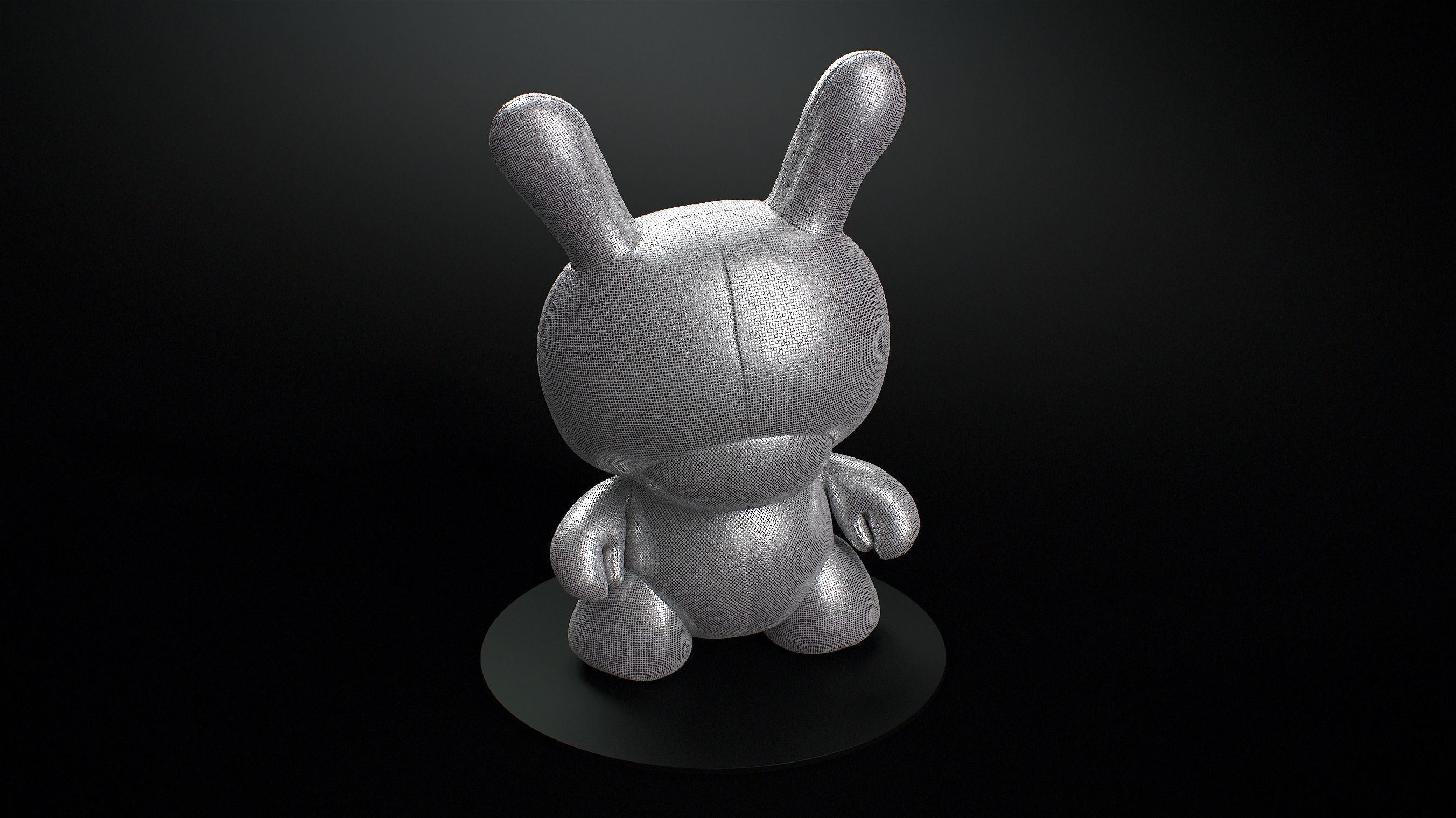 Kidrobot 20 inch Plush Rhinestone Edition Dunny 3D model_18
