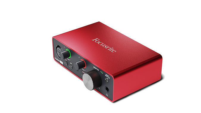 Focusrite Scarlett Solo Gen 3 3D model