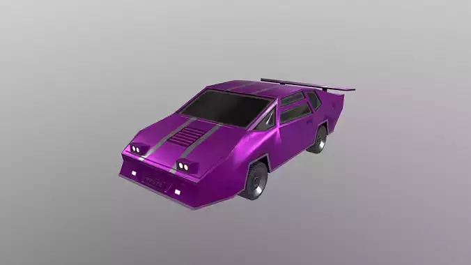 Cyberpunk City - Car 1