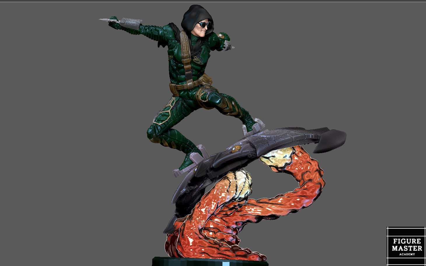 GREEN GOBLIN UPGRADE SUIT SPIDERMAN NO WAY HOME MCU WILLEM DAFOE 3D print model_10