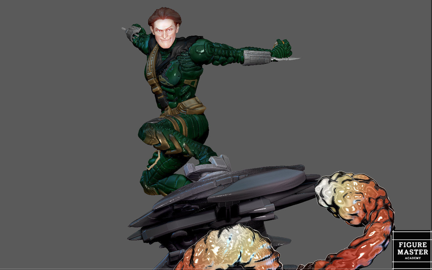 GREEN GOBLIN UPGRADE SUIT SPIDERMAN NO WAY HOME MCU WILLEM DAFOE 3D print model_13