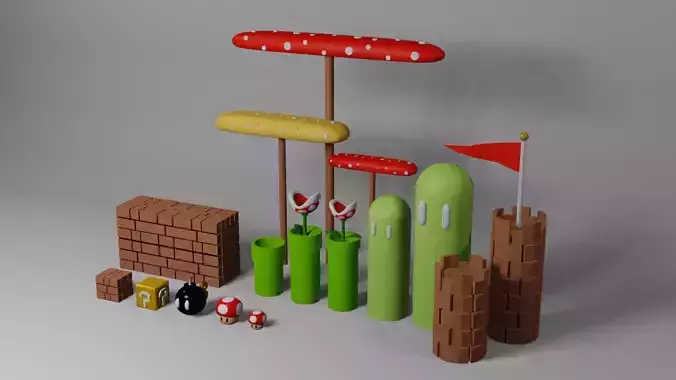 Super Mario Assets