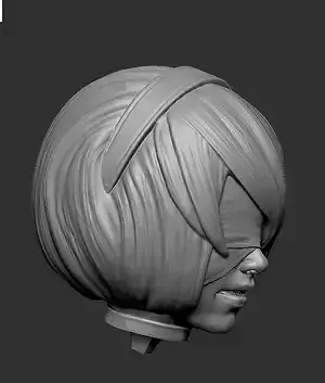 Nier 2B head  parts