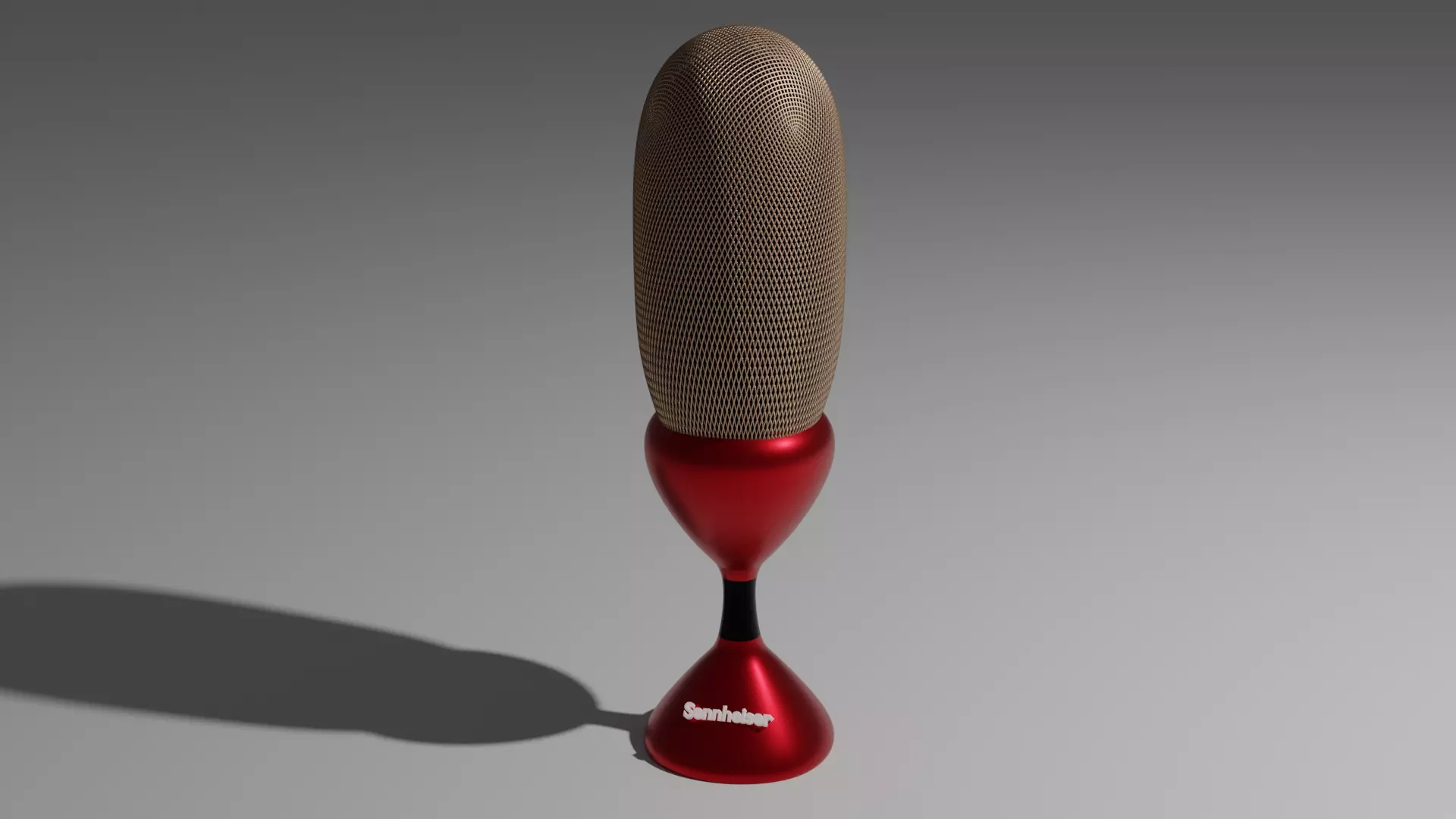 studio mic 3D model