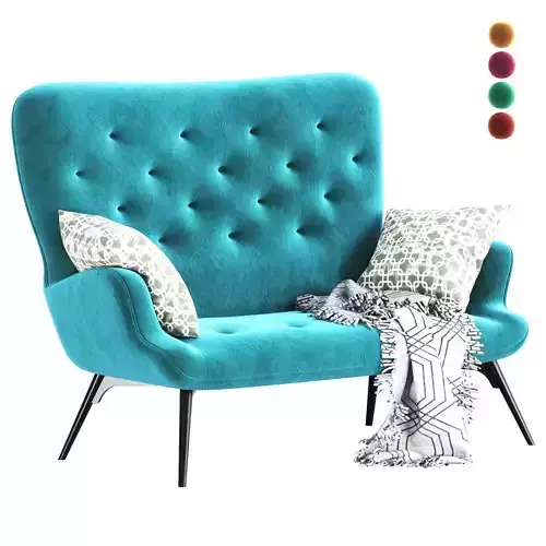 Divano 2 posti KALEIDOS