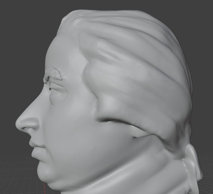 David Hume 3D print model_10