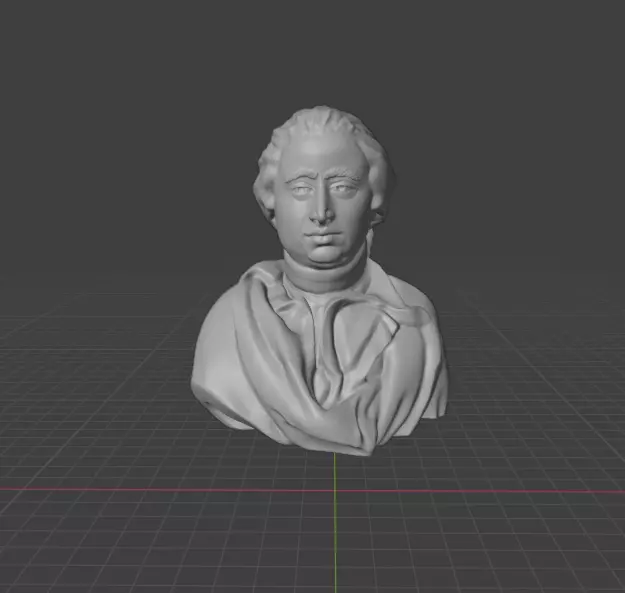 David Hume 3D print model_0