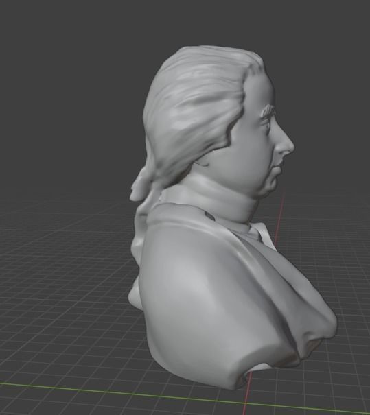 David Hume 3D print model_20