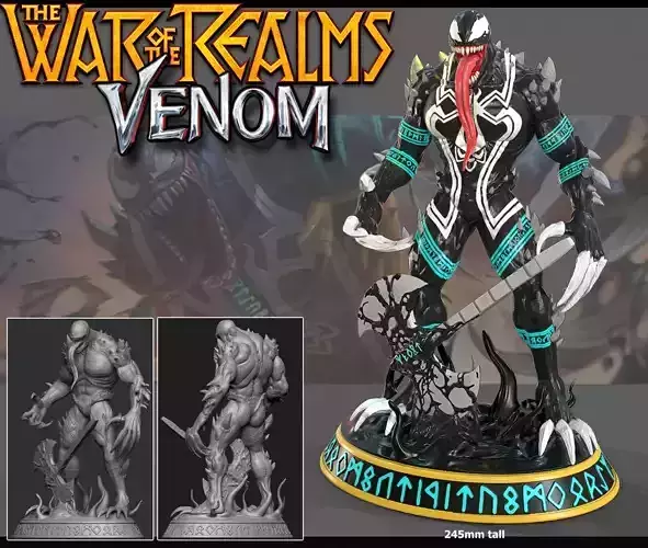 Venom - War of the Realms 3D model