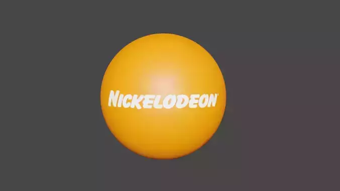 Nickelodeon Ball 3D model