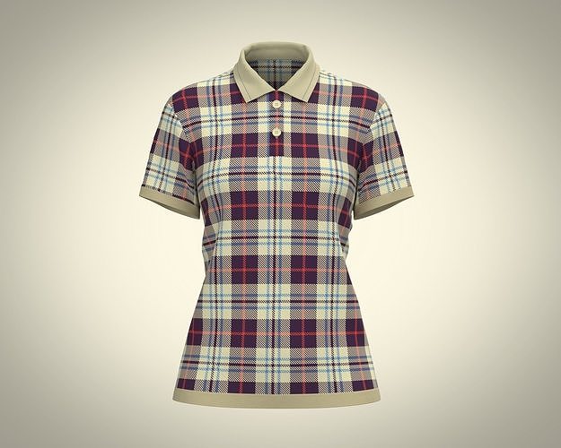 Polo Shirt 3D model