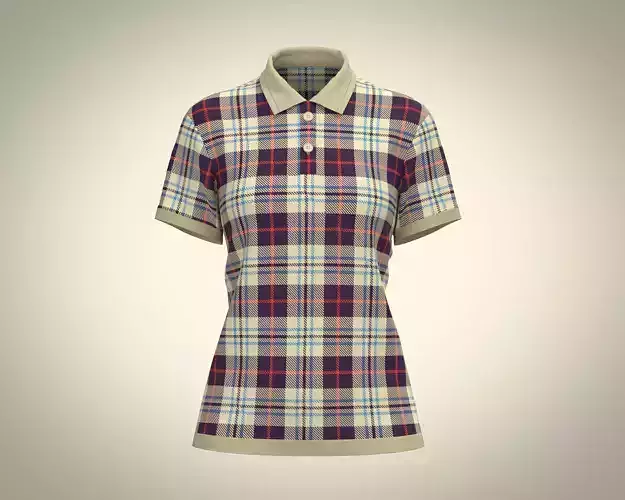 Polo Shirt 3D model