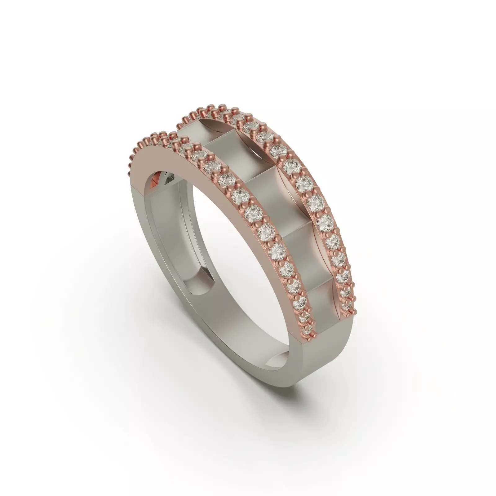 Wedding ring D1 3D print model