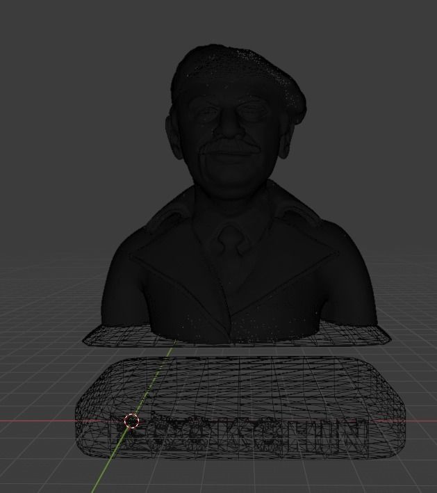 Murray Bookchin 3D print model_19