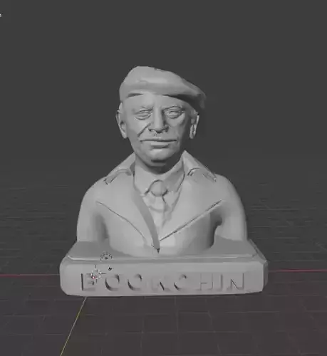 Murray Bookchin 3D print model