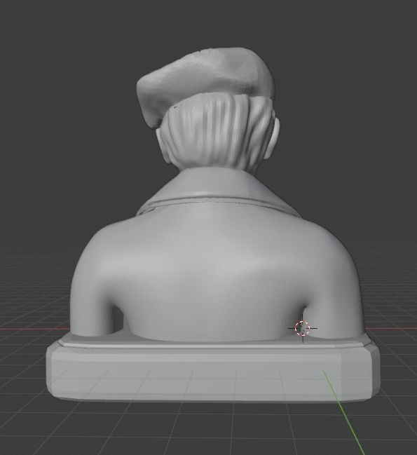 Murray Bookchin 3D print model_10