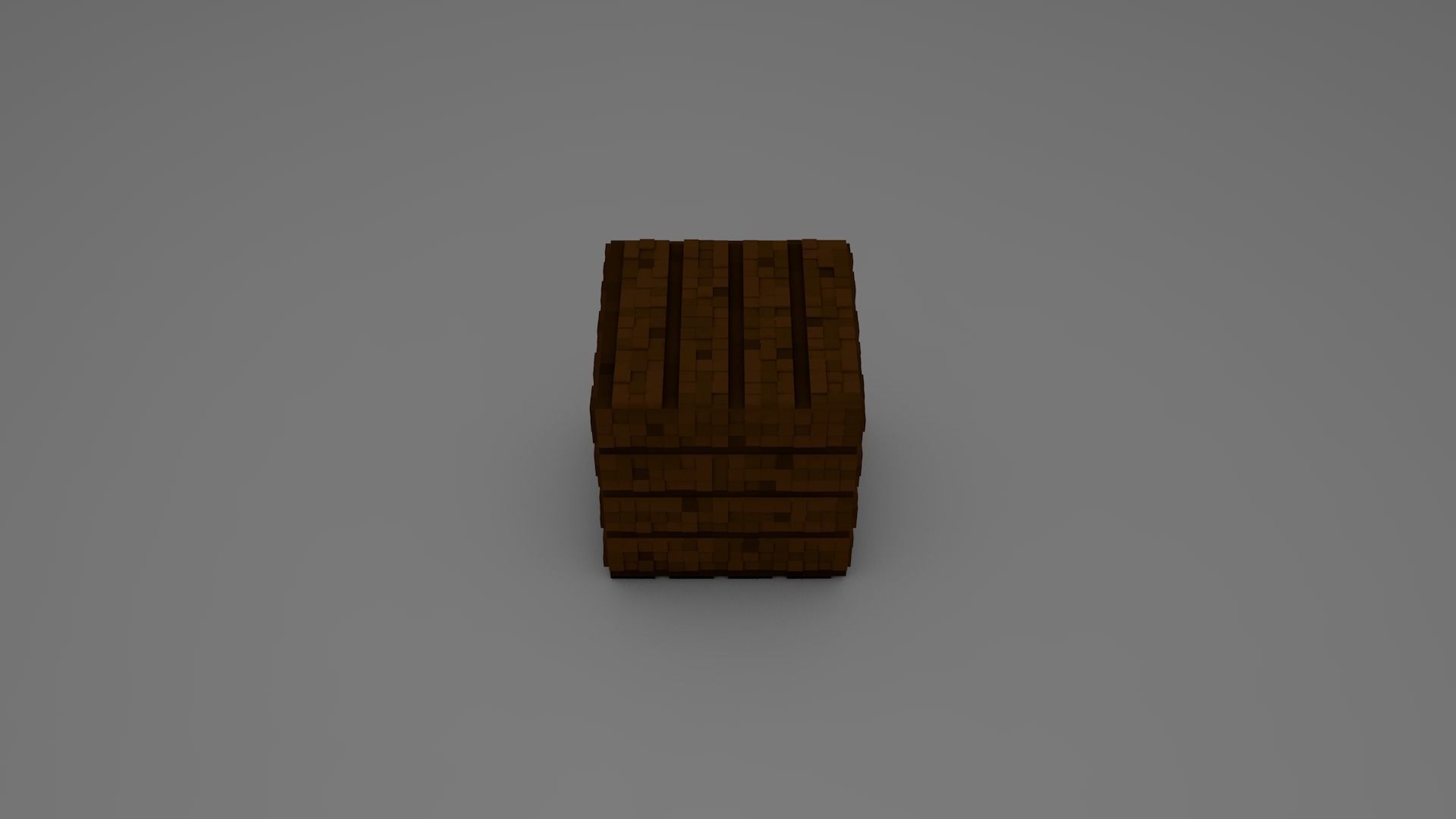block dark oak planks - 3D model 3D model_3