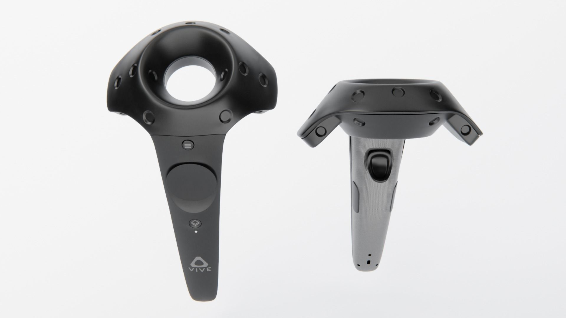 HTC VIVE VR CONTROLLERS 3D model_9