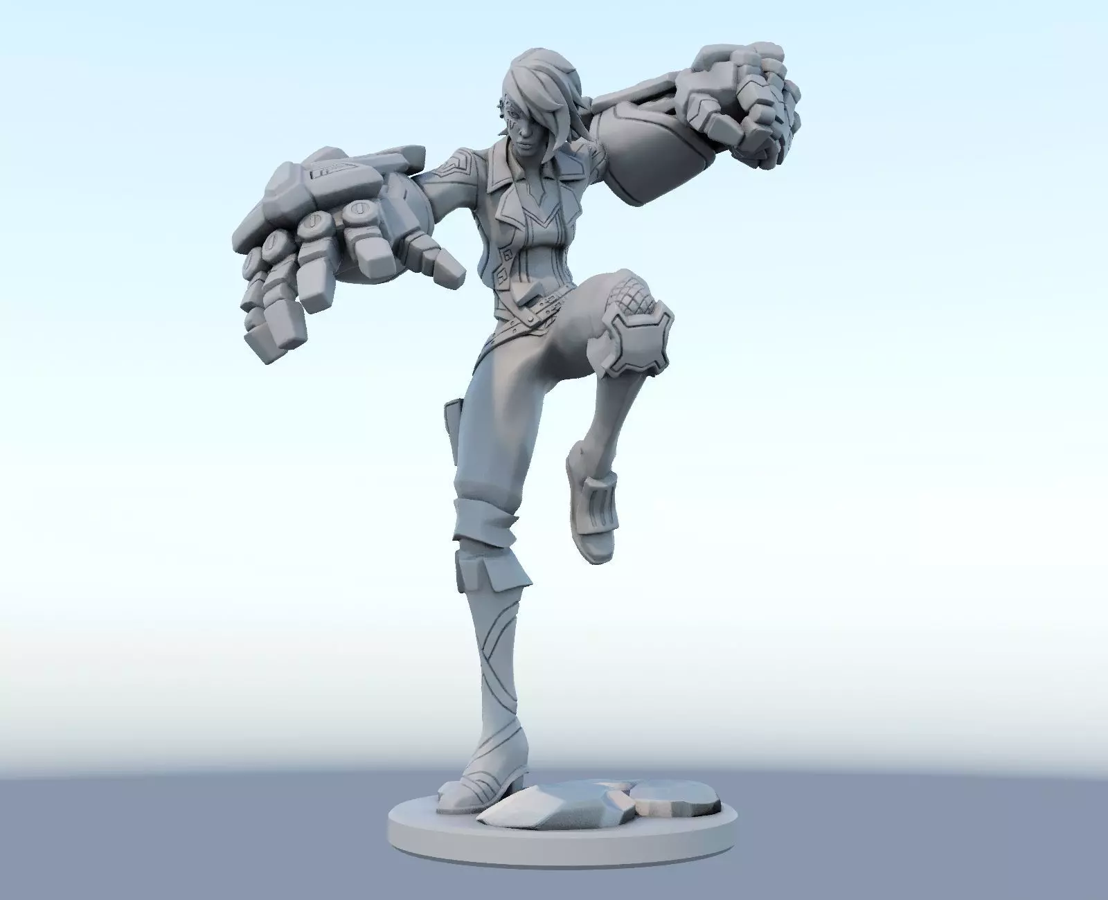 vi arcane League of Legends 3D print model 3D print model_0
