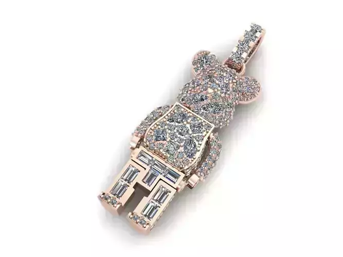 Lego Pendants Full Diamond