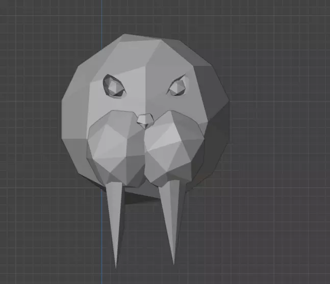 Soge The Walrus Daemon Free 3D model_0