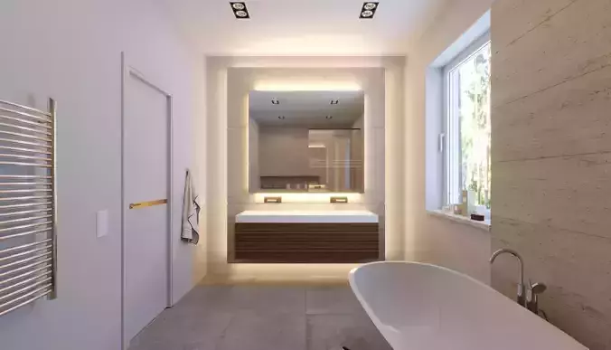 Contemporary Bathroom set1