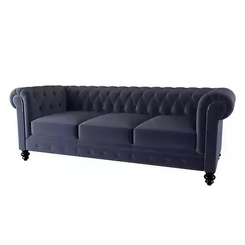 Eufaula Rolled Arm Chesterfield Sofa
