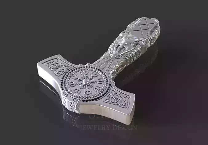 Thor hammer pendant