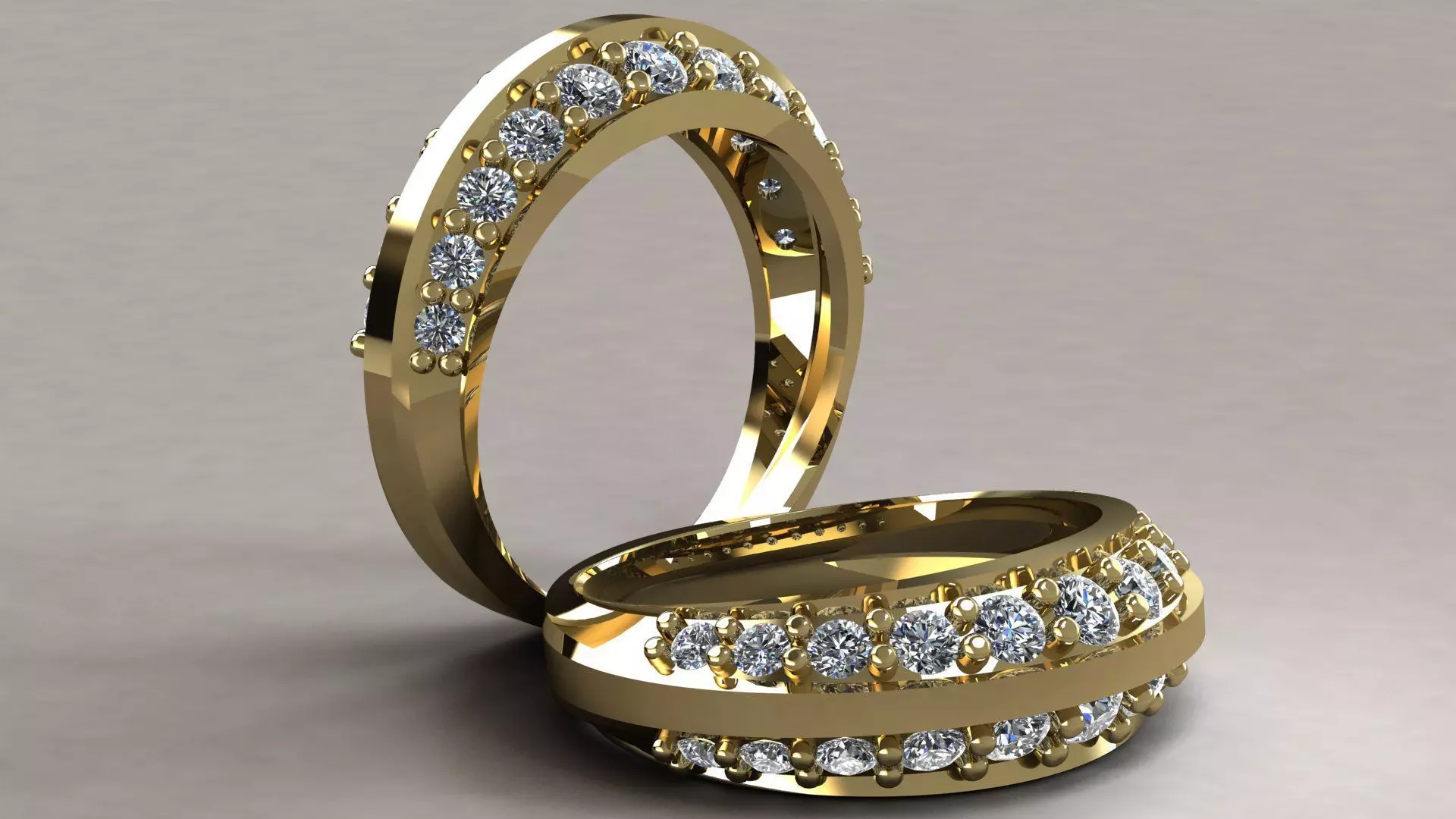 tapered ring 3D print model_0