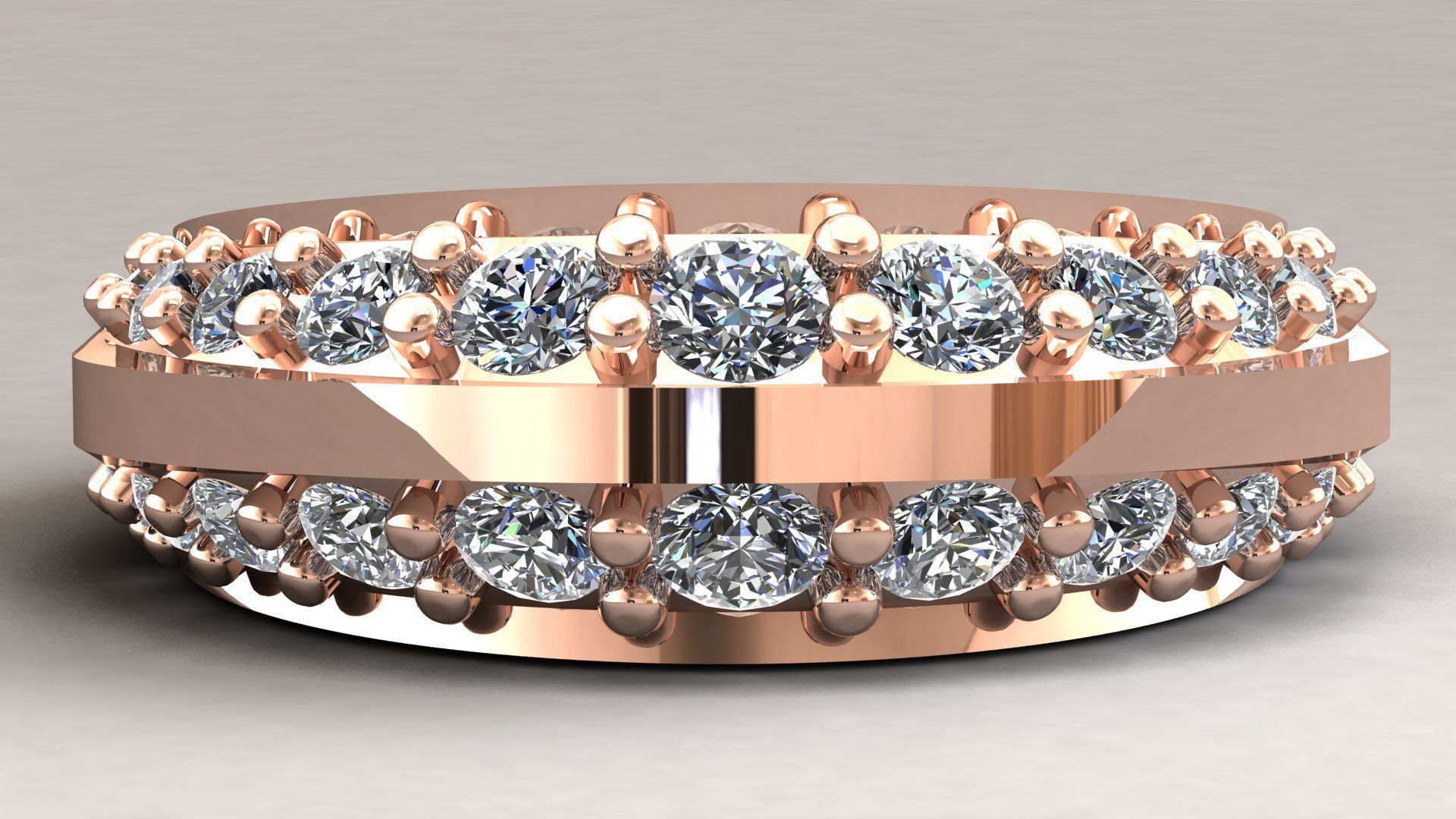 tapered ring 3D print model_5