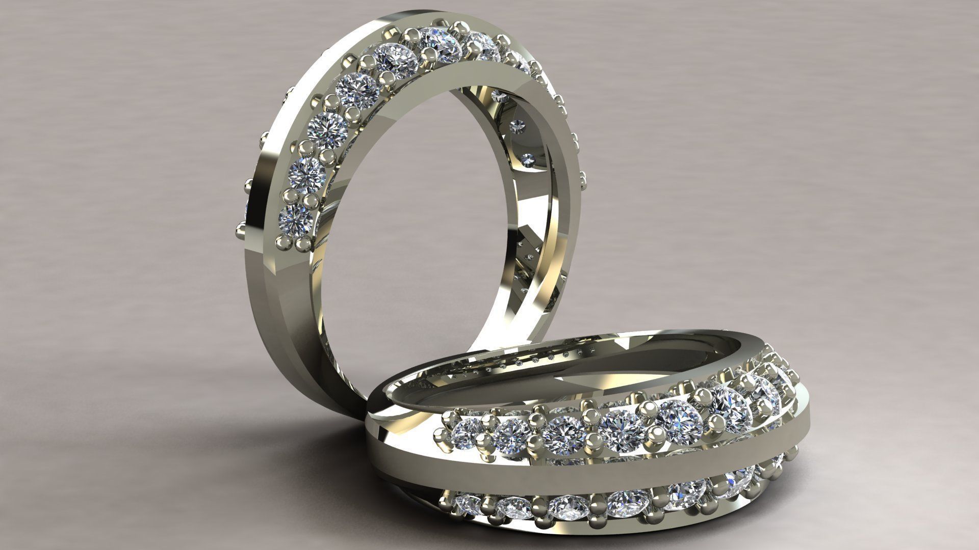 tapered ring 3D print model_1