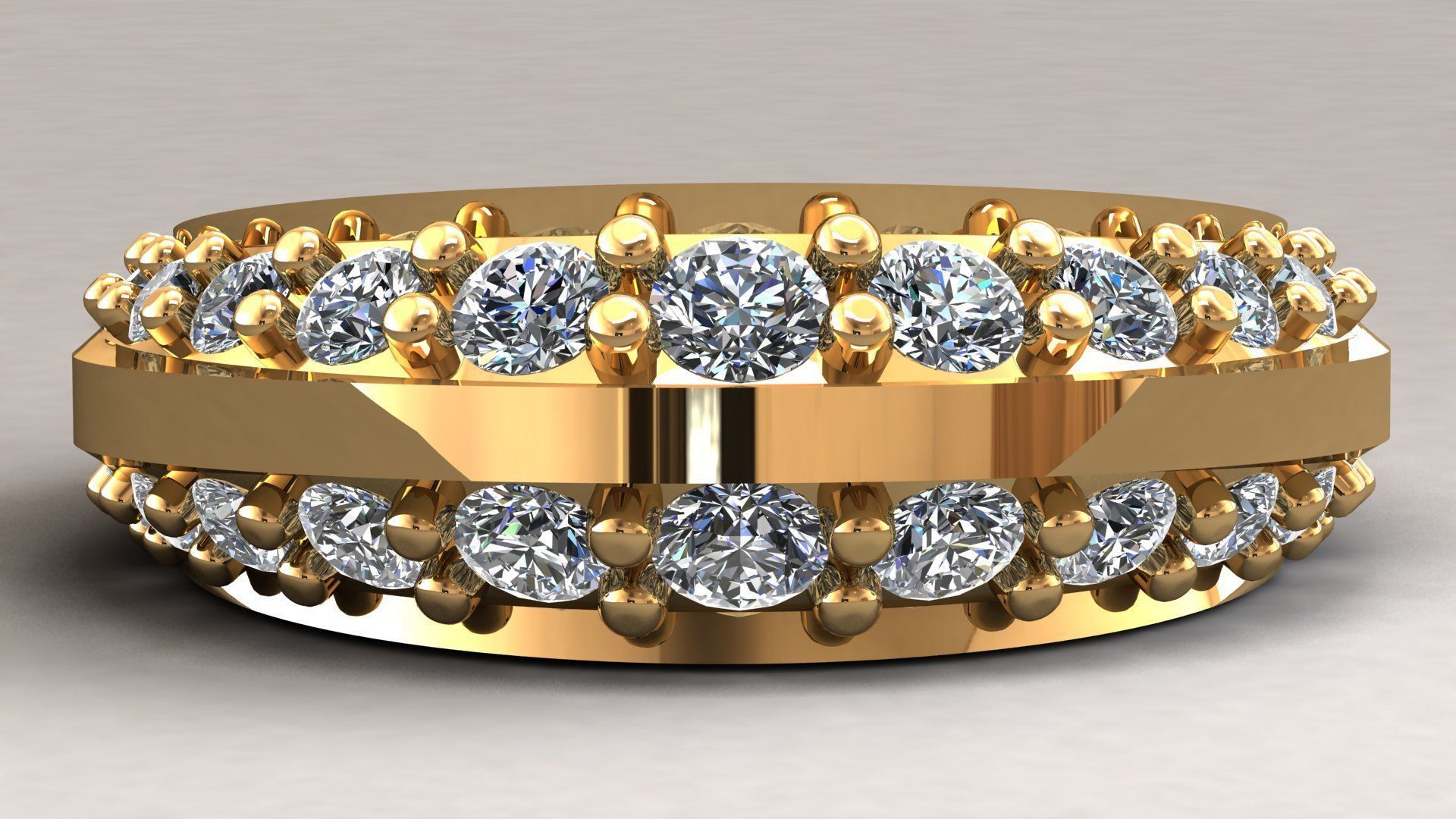 tapered ring 3D print model_7