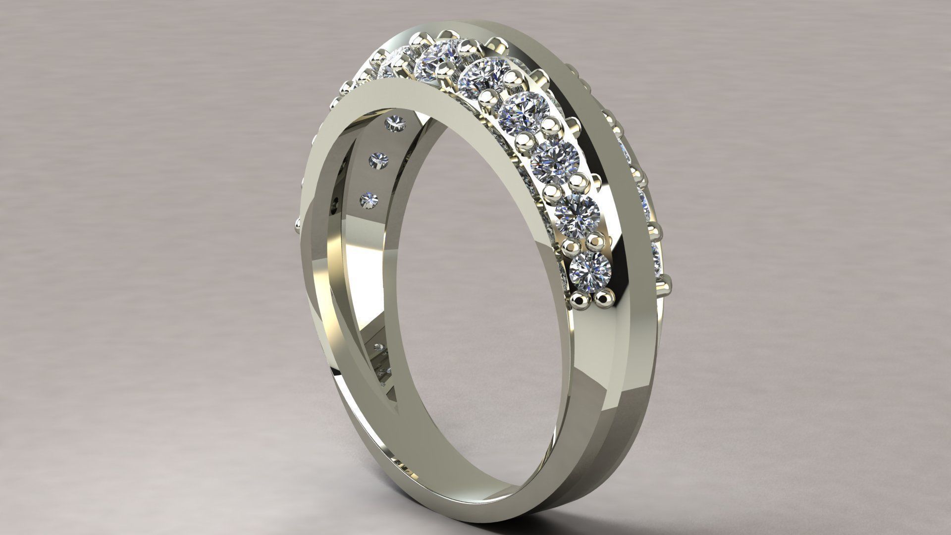 tapered ring 3D print model_10