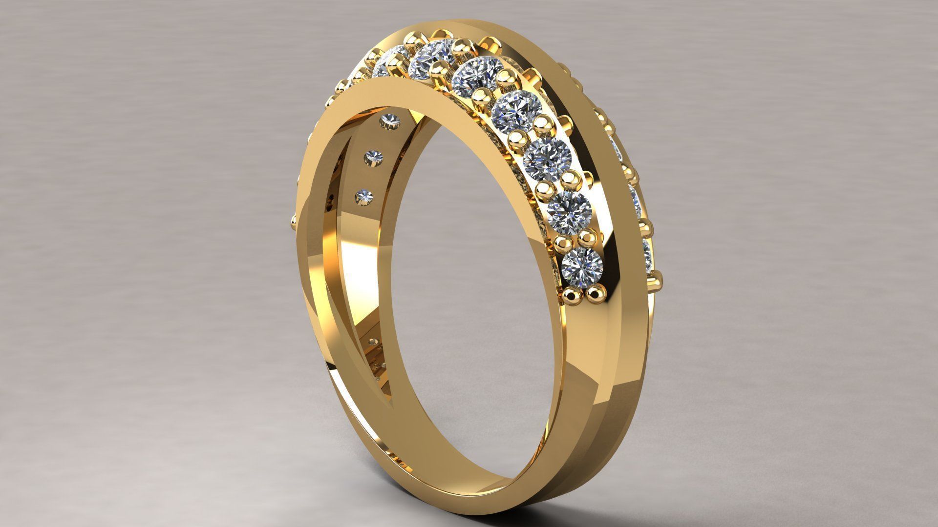 tapered ring 3D print model_6