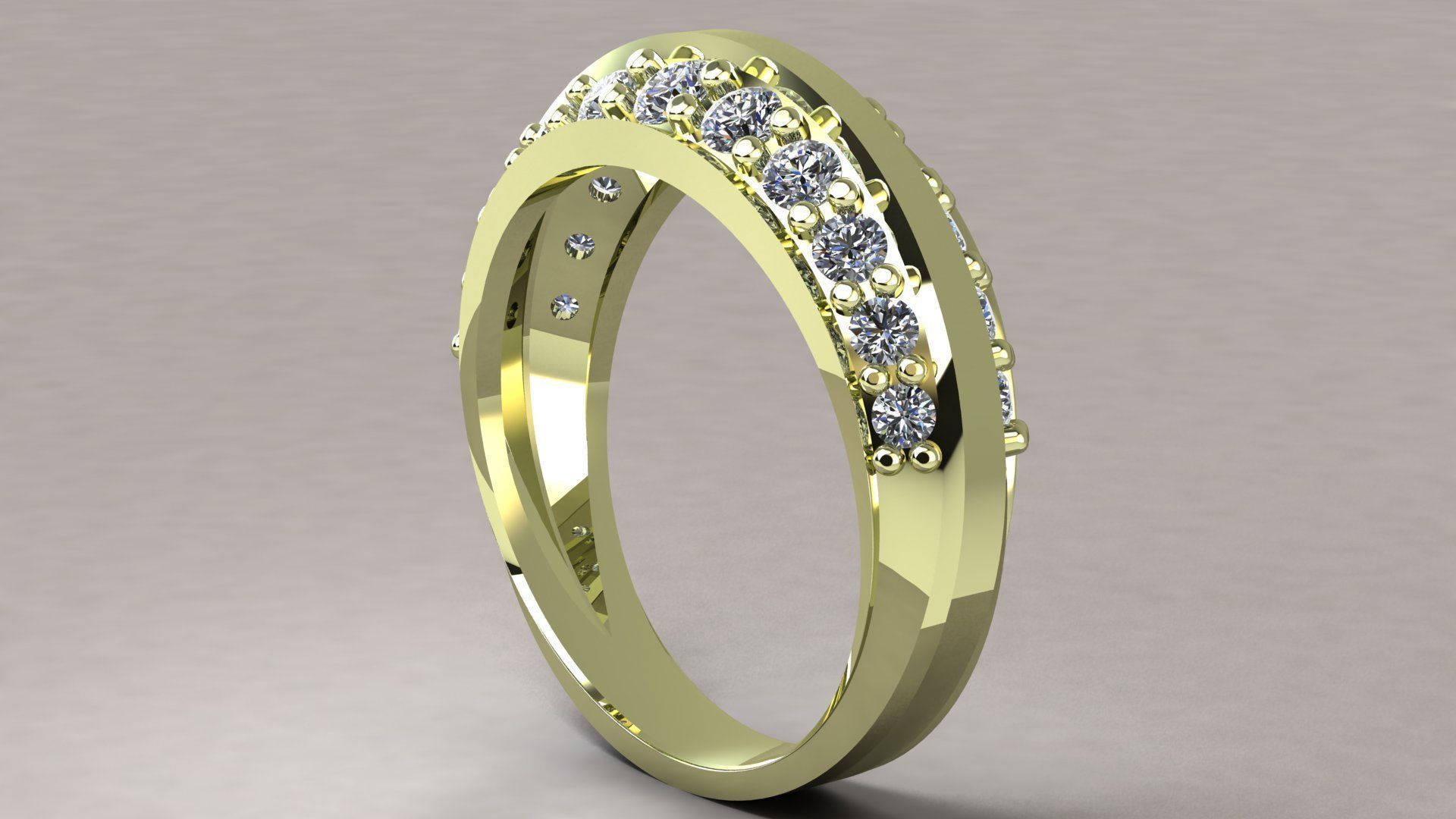 tapered ring 3D print model_12