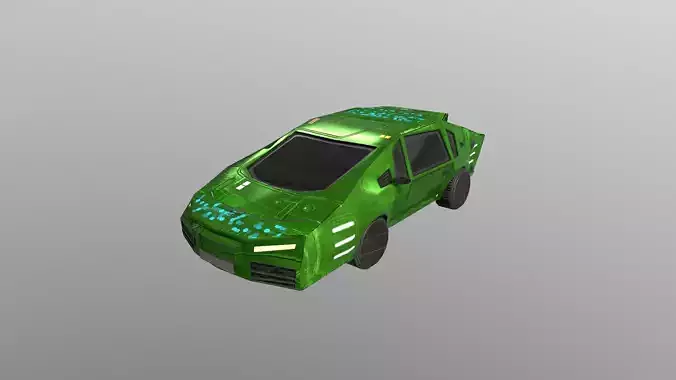 Cyberpunk City - Car 2