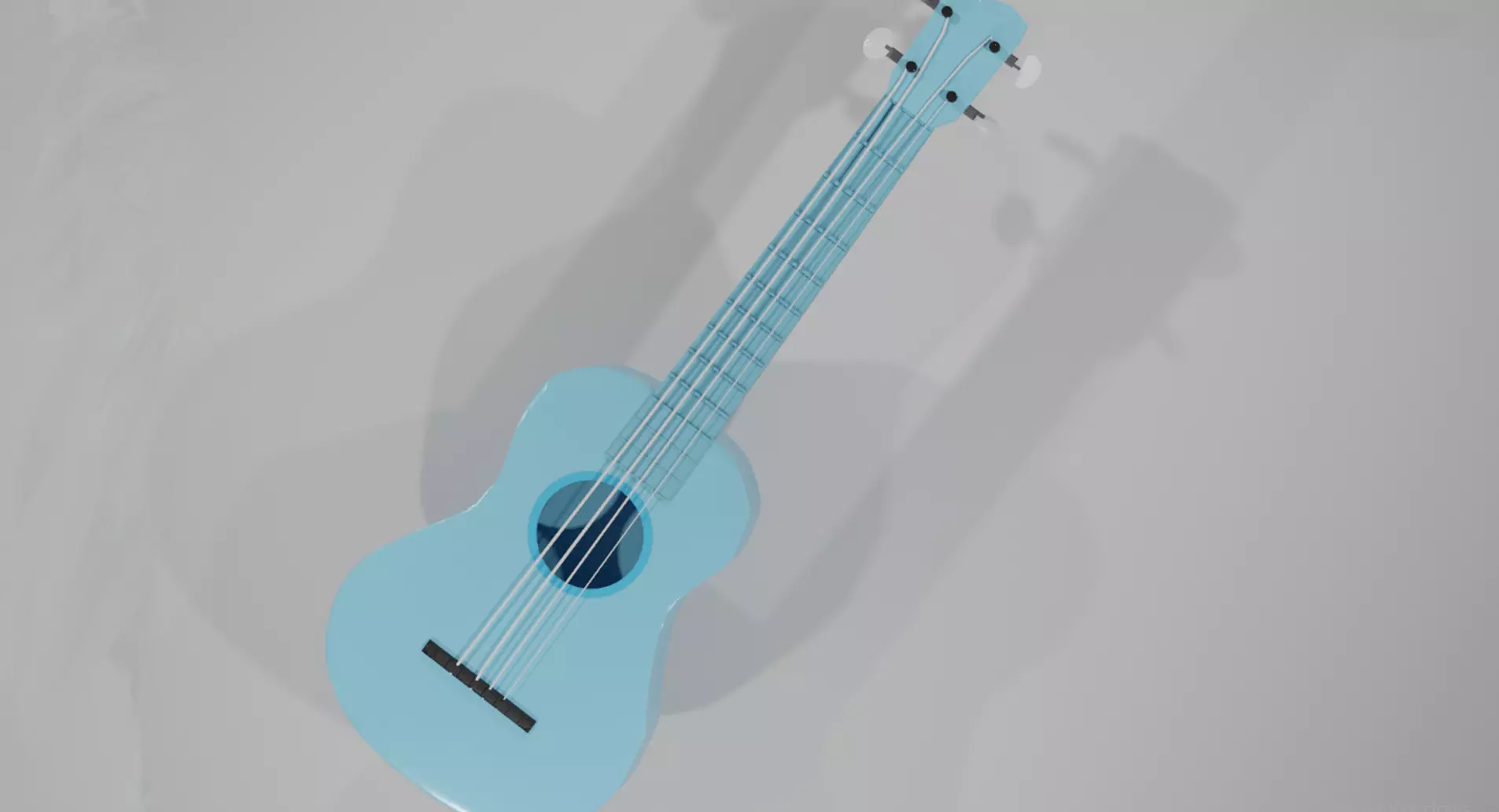 ukulele 3D model_0