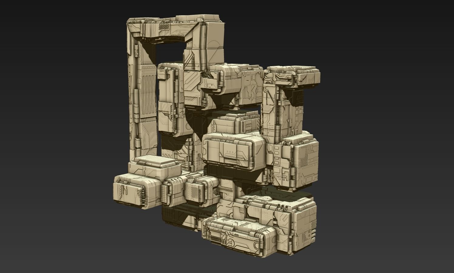 space equipment node 00059 3D model_13