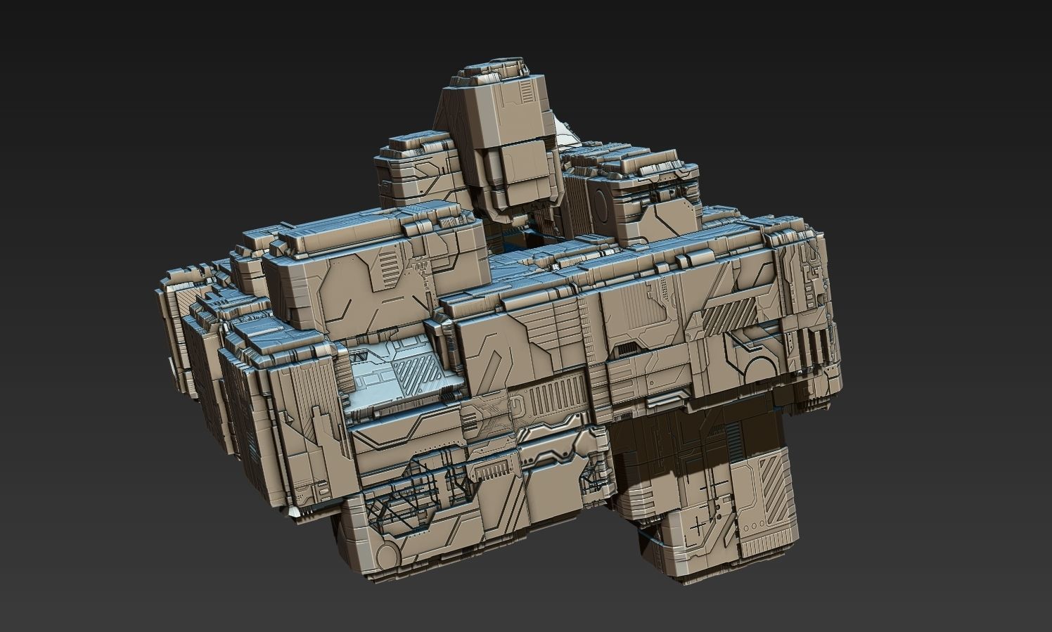 space equipment node 00059 3D model_3